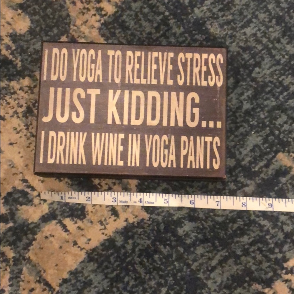 I Do Yoga To Relieve Stress JUST KIDDING...